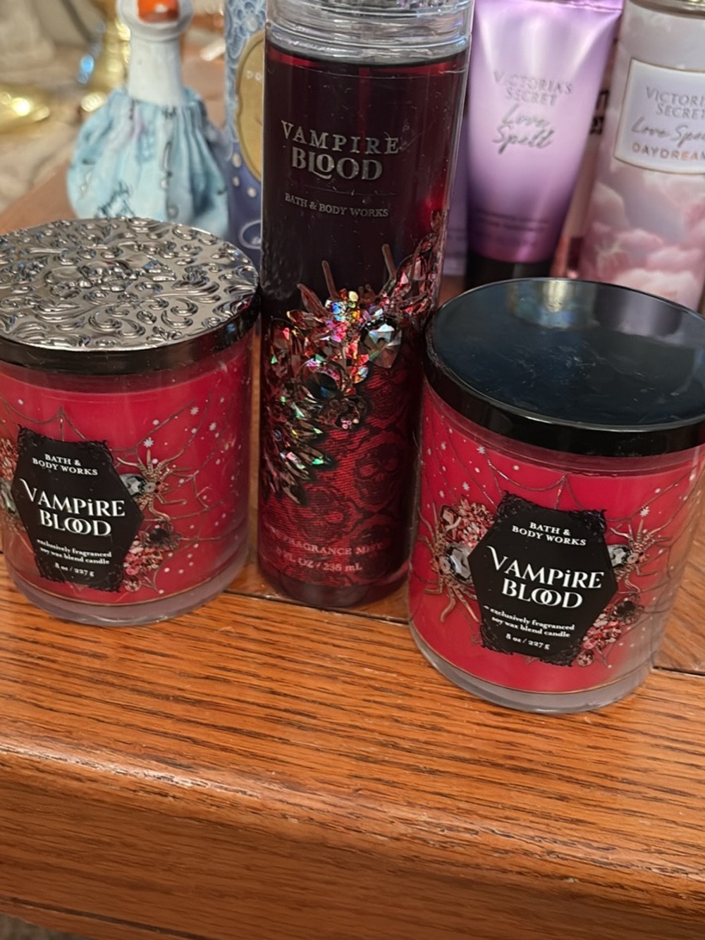 Bath & Body Works Vampire Blood Red Set